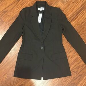 Sleek Black Women's Blazer by The Drop